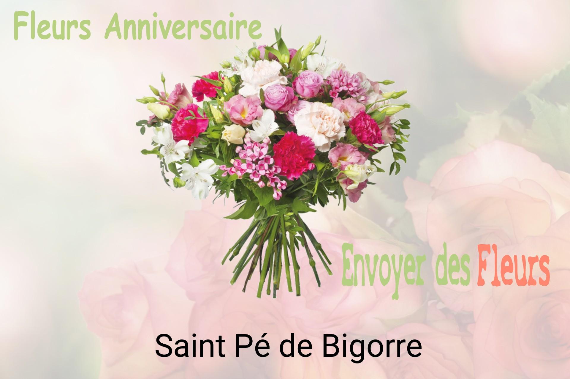 Bouquet de fleurs d’anniversaire livré à Saint-Pé-de-Bigorre